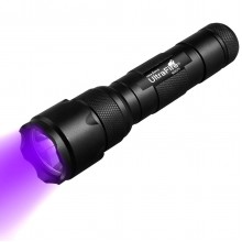 UltraFire 502UV LG Purple Focusing Waterproof LED Flashlight