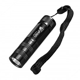 UltraFire 602C Cree XR-E Q5 200lm 5-Mode  White Light 16340/CR123A LED Flashlight-Black