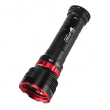 UltraFire U-D58 5 x Cree XM-L L2 4600lm 3-Modes WaterProof White Light 18650 LED  Flashlight-Red