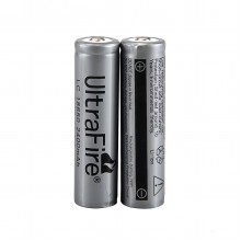 UltraFire 18650 3.7V 2400mAh Rechargeable Lithium Batteries With Protection(2PCS)