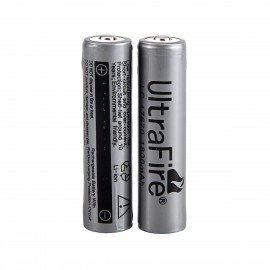 UltraFire 17670 3.7V 1800mAh Rechargeable Lithium Batteries With Protection(2PCS)