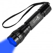 UltraFire WF-501B CREE XR-CB3 1-Mode Blue Light Outdoor 18650 LED Flashlight