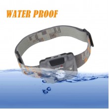 UltraFire W03 110 lumens 4-Mode Water & Shock Resistant with Red Strobe Headlamp