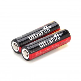 UltraFire 14500 900mAh Rechargeable Lithium Battery With Protection (2pcs)