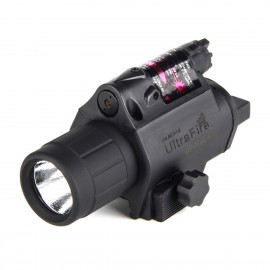 Ultrafire UF-JGSD-R CREE LAMP BEEDS 200 Lumen CR123A LED Tactical Flashlight with Red laser sight 