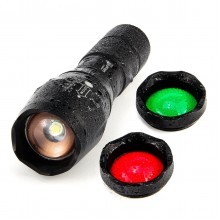 UltraFire A100  3-COLOR 5 MODES zoomable LED flashlight
