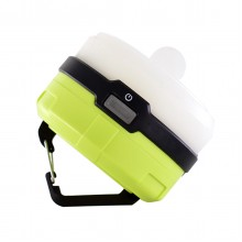 UltraFire SMD UF-YD15 4 Modes 80 Lumens Mini Folding Silicone Waterproof Colorful Camping Light(Yellow)