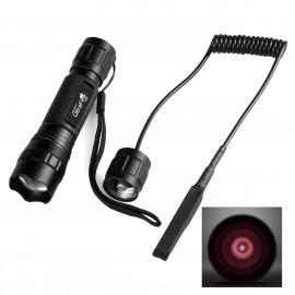 UltraFire IR850 OSRAM 850nm 1 Mode Zoomable Waterproof Infrared Flashlight(Includes Pressure Switch)