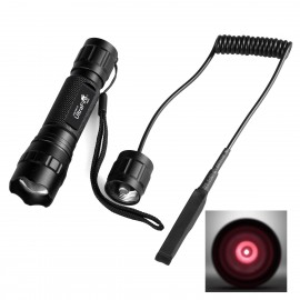 UltraFire IR940 OSRAM 940nm 1 Mode Zoomable Waterproof Infrared Flashlight(Includes Pressure Switch)