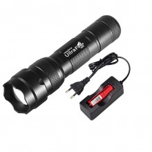 UltraFire 502R Red CREE XP-E2 Focusing Waterproof LED Flashlight(Set)