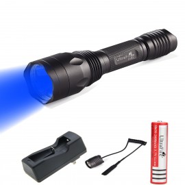 UltraFire H-B3 Blue Light 470nm Hunting / Night Fishing Flashlight (Set)