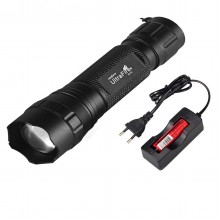 UltraFire 501G LG 520-530nm Wavelength Focusing Waterproof Outdoor Green  Light Flashlight (set)