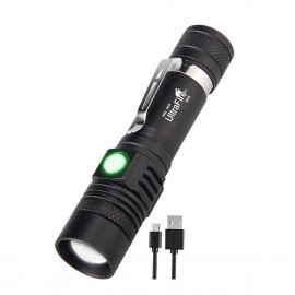 US Warehouse - UltraFire Mini SP65 LED White Light Focusing LED Waterproof Flashlight 