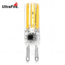 UltraFire New G9 9W 4-LED Warm White Silicone Dimmable LED Bulb（2PCS）
