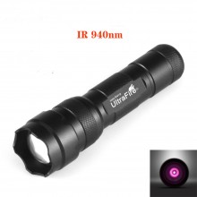 UltraFire Focusing Infrared Night Vision Flashlight 502B 10W 940nm LED Tactical Flashlight Infrared Anti-Hunting