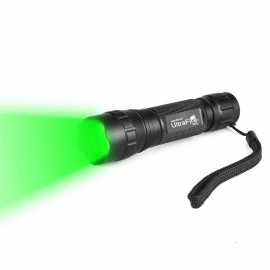 UltraFire 501G LG 520-530nm Wavelength Focusing Waterproof Outdoor Green  Light Flashlight
