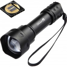 UltraFire UF-T20IR 850nm Adjustable Focus Night Vision Fill Light IR Flashlight