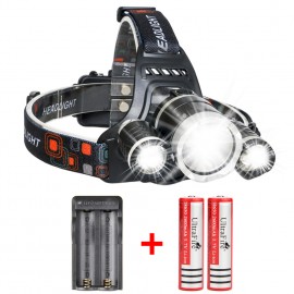 UltraFire LED Rechargeable 18650 Headlamp For Camping Hiking Outdoors （Set）