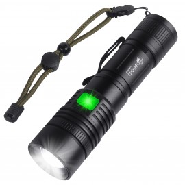 UltraFire P20 XPH50 Rechargeable Tactical  Focus Flashlight Super Bright 1000 Lumens