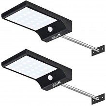 UltraFire® 1-Pack  36 LEDs Solar Garden Lights Wall Lamp 
