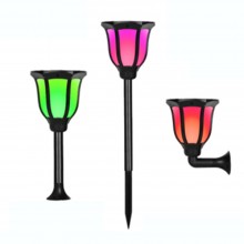 UltraFire® Solar Outdoor Waterproof Colorful Flame Light（2PCS）