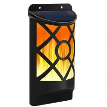 UltraFire® Solar Light Waterproof 66LED Flame Wall Light（1Pack） 