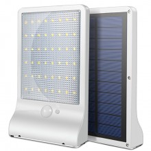 UltraFire® 1-Pack 36 LEDs Solar Garden Lights Wall Lamp white