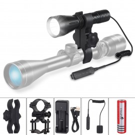 UltraFire H-W4 CREE XP-L V6 1-Modes1000 Lumen Flashlight Kit