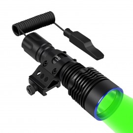 UltraFire GC20 10W KP CSLNM1.TG Green  LED 1500-Yards 520-535 nm Hunting Flashlight （Kit）
