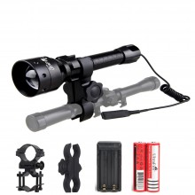 UltraFire T50IR Adjustable Focus Night Vision Fill Light IR Flashlight 850NM Camera Sight Enhancer（Kit）