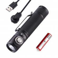 US Warehouse UltraFire USB UF-1801 Rechargeable IPX65 Waterproof EDC Flashlight with Clip 700 Lumens Tactical LED Mini Flashligh