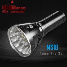 UltraFire MS18 Brightest High Power Flashlight