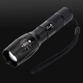 UltraFire A100 LED Flashlight 1000 LUMEN 5 Modes Zoomable Flash Light