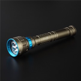 UltraFire U-D77 7 x Cree XM-L L2 5200lm 3-Modes Waterproof White Light 18650 LED Diving Flashlight